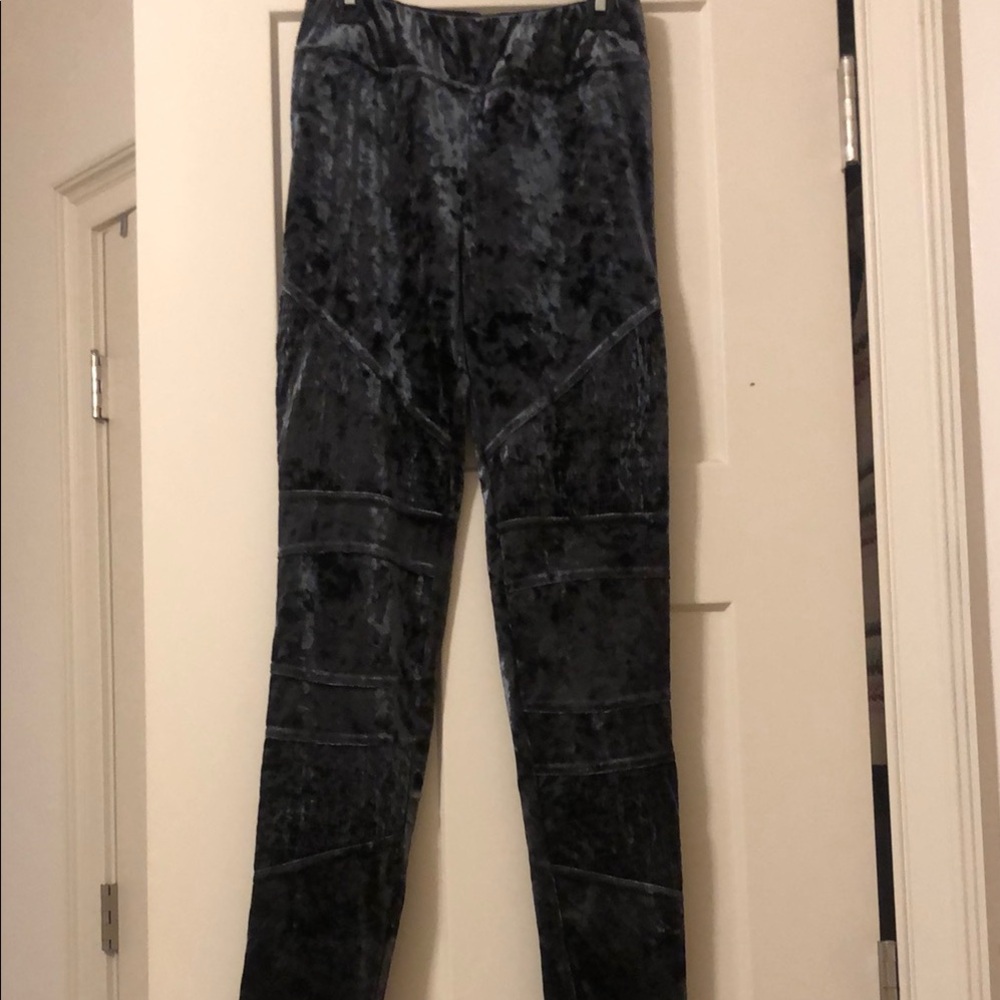 Women’s Gray Velvet Pants